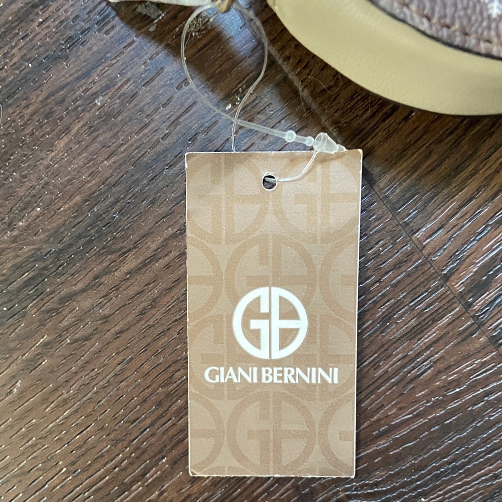 Giani Bernini Brown Penguin Leather Mini Bag - Picture 3 of 8